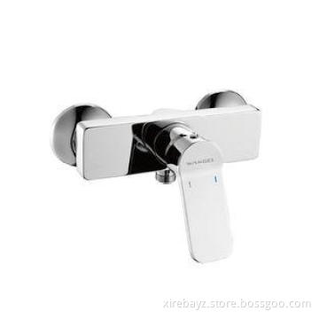 Single Hanldle  Shower Mixer Taps Shower Faucets Brass Squa